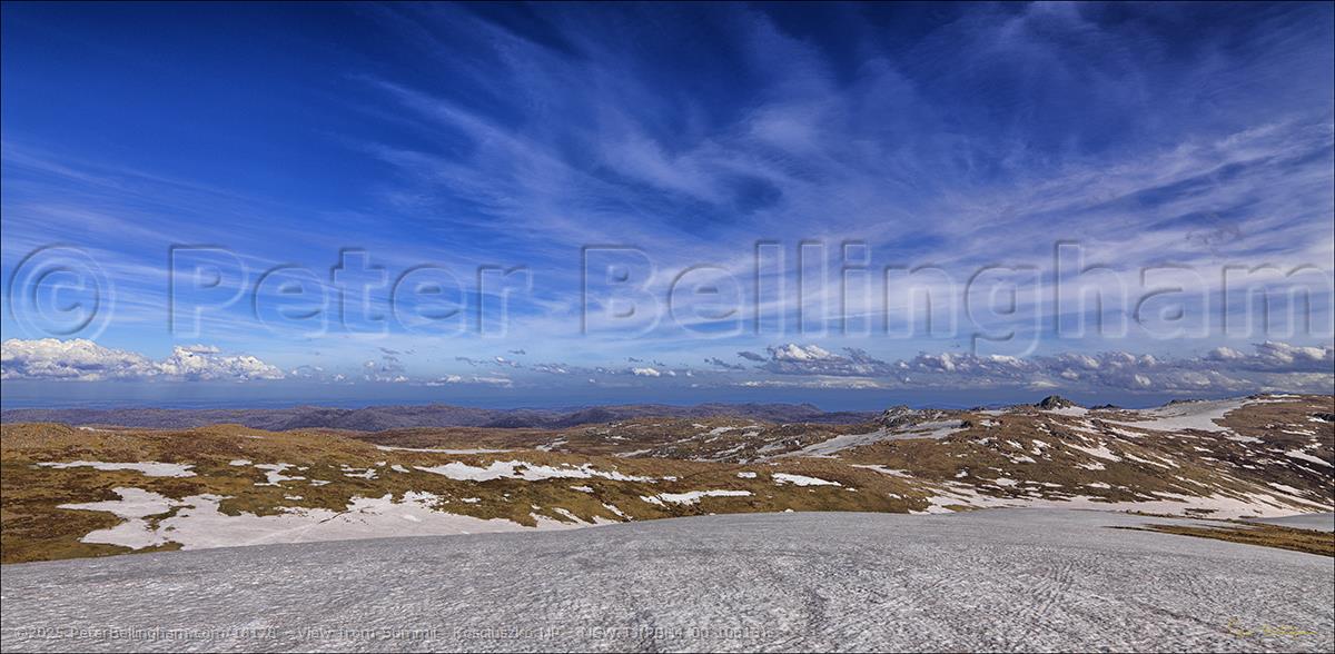 Peter Bellingham Photography View from Summit  Kosciuszko NP - NSW T (PBH4 00 10613)